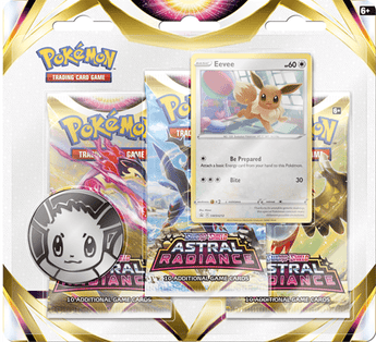 Pokemon - Astral Radiance 3 - pack blister Eevee - Booster - PKMWINKEL