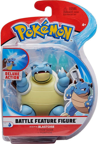 Pokémon Battle Feature Figure Blastoise (Deluxe Action) - - PKMWINKEL