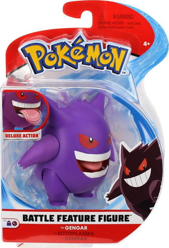 Pokemon - Battle Feature Figure - Gengar (11 cm) - - PKMWINKEL