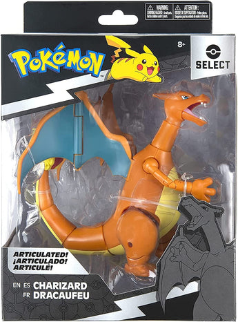 Pokemon Charizard, Super - Articulated 6 - Inch Figure - - PKMWINKEL