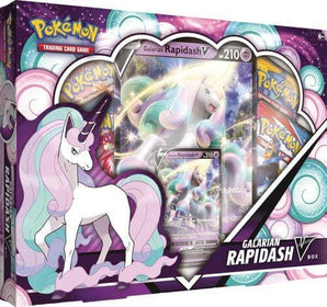 Pokemon Galarian Rapidash V Box - - Premium collection - PKMWINKEL