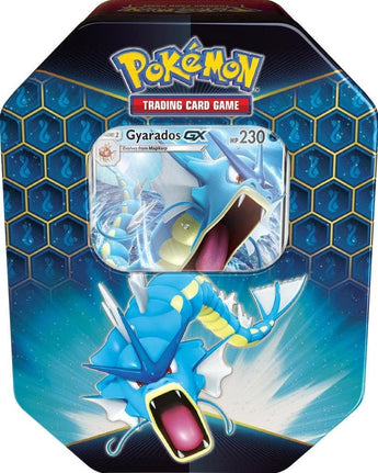Pokemon Hidden Fates Gyrados GX Tin Box - - tin box - PKMWINKEL