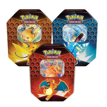 Pokemon Hidden Fates Tin bundel - volledige collectie - - tin box - PKMWINKEL