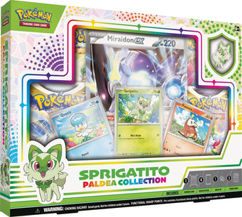Pokémon Paldea Collection box Sprigatito - - Premium collection - PKMWINKEL