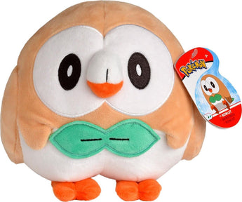 Pokémon – Pluche knuffel – Rowlet 20 cm - - PKMWINKEL