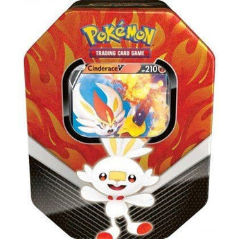 Pokemon Spring Tin 2020: Cinderace V - - tin box - PKMWINKEL