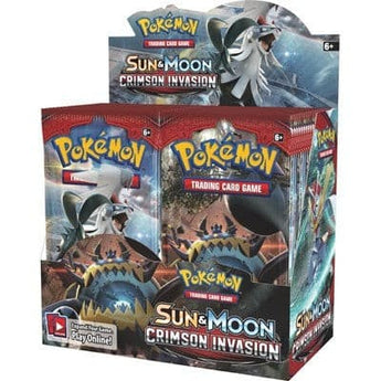 Pokemon Sun & Moon Crimson Invasion - Booster Box (36 boosters) - - Booster Box - PKMWINKEL