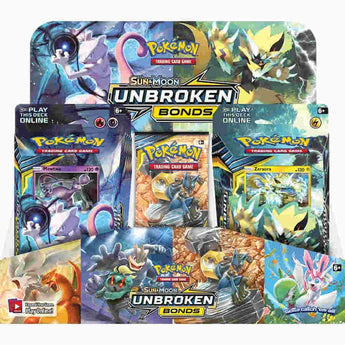 Pokemon Sun & Moon: Unbroken Bonds Launch Kit Display - - Booster Box - PKMWINKEL