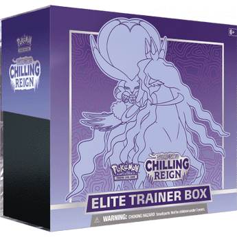 Pokemon: Sword & Shield 6 Chilling Reign - Elite Trainer Box: Shadow Rider Calyrex - - elite trainer box - PKMWINKEL