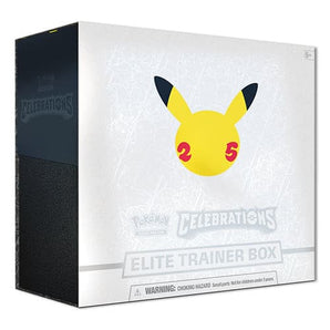 Pokemon Sword & Shield Celebrations Elite Trainer Box (25th anniversary) - - elite trainer box - PKMWINKEL