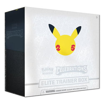 Pokemon Sword & Shield Celebrations Elite Trainer Box (25th anniversary) - - elite trainer box - PKMWINKEL