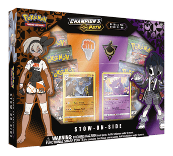 Pokemon Sword & Shield: Champions Path Special Pin Collection - Stow - on - Side Gym - - Premium collection - PKMWINKEL
