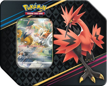 Pokémon Sword & Shield Crown Zenith Special Tin Galarian Zapdos - - PKMWINKEL