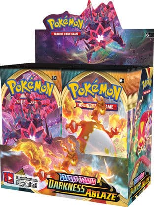 Pokemon - Sword & Shield Darkness Ablaze - Booster Box (36 Boosters) - - Booster Box - PKMWINKEL