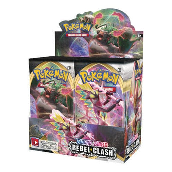 Pokemon - Sword & Shield Rebel Clash - Booster Box (36 boosters) - - Booster Box - PKMWINKEL