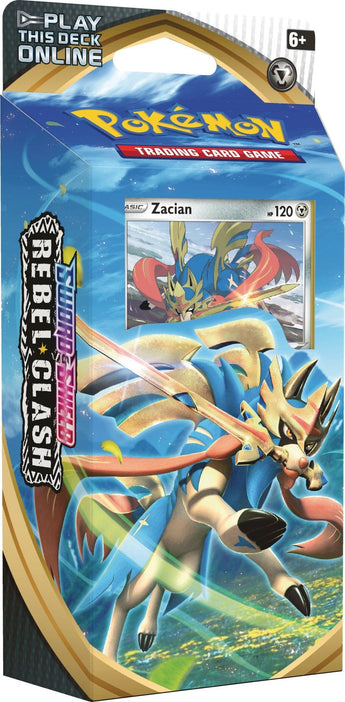 Pokemon - Sword & Shield Rebel Clash Zacian - Theme Deck - - Theme Deck - PKMWINKEL