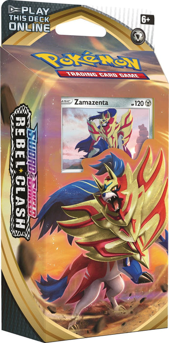 Pokemon - Sword & Shield Rebel Clash Zamazenta - Theme Deck - - Theme Deck - PKMWINKEL