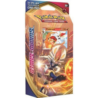 Pokemon Sword & Shield Theme Deck: Cinderace - - Theme Deck - PKMWINKEL