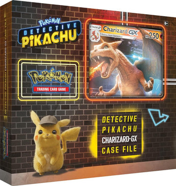 Pokemon TCG DETECTIVE PIKACHU GX BOX CHARIZARD - - Detective Pikachu - PKMWINKEL