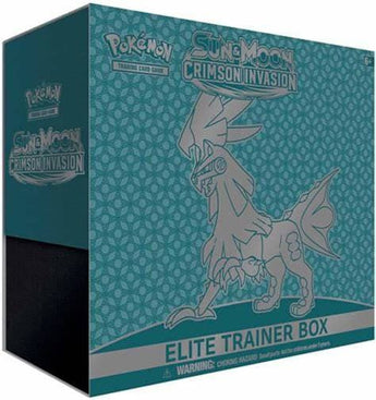 Pokemon TCG Sun & Moon: Crimson Invasion Elite Trainer Box - - trainer box - PKMWINKEL
