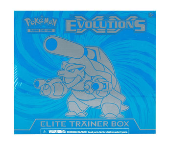 Pokemon XY Evolutions Mega Blastoise Elite Trainer Box - - elite trainer box - PKMWINKEL