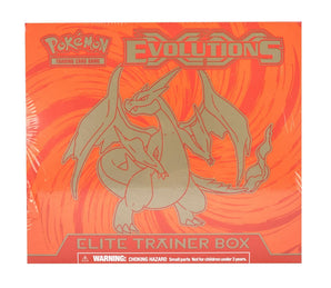 Pokemon XY Evolutions Mega Charizard Elite Trainer Box - - elite trainer box - PKMWINKEL