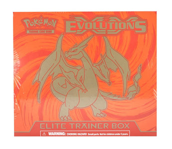 Pokemon XY Evolutions Mega Charizard Elite Trainer Box - - elite trainer box - PKMWINKEL