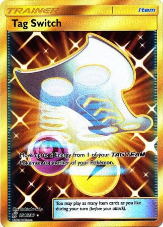 Tag Switch - 254/236 - Secret Rare - - GX Kaart - PKMWINKEL
