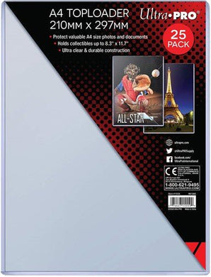 A4 Toploader 25ct (210mm x 297mm) - PKMWINKEL