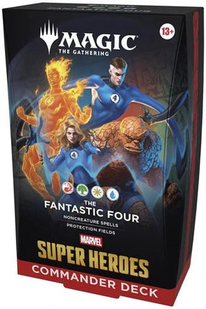 Magic The Gathering - Marvel Super Heroes Commander Deck - The Fantastic Four - 0195166313009 - PKMWINKEL