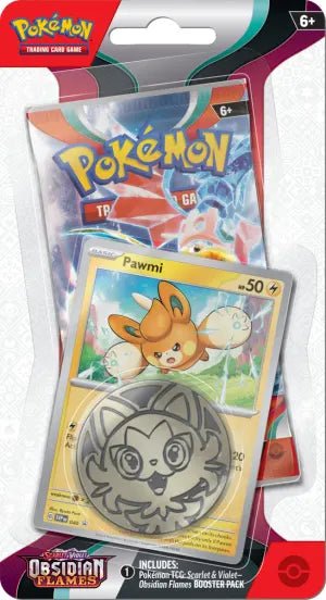 Obsidian Flames Checklane Blister - Pawmi - PKMWINKEL