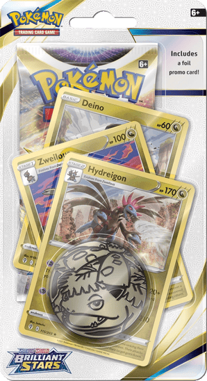 Pokemon Brilliant Stars Checklane Blister Hydreigon - PKMWINKEL