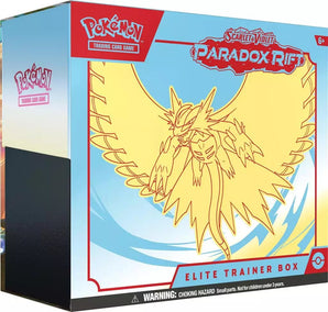 Pokemon Scarlet & Violet Paradox Rift Elite Trainer Box - Roaring Moon -  - elite trainer box - PKMWINKEL