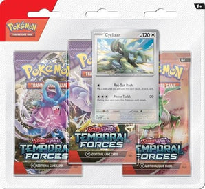 Pokemon - Scarlet & Violet Temporal Forces Boosterblister Cyclizar - 0820650856464 - PKMWINKEL