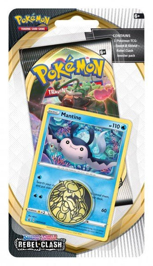 Pokemon Sword & Shield Rebel Clash Checklane - Mantine -  - PKMWINKEL