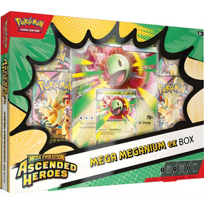 Pokémon TCG - Ascended Heroes Mega Meganium EX Box -  - PKMWINKEL