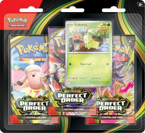 Pokémon TCG: Mega Evolution – Perfect Order 3 - Pack Blister -  - 3 pack blister - PKMWINKEL