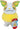 Yamper Pokémon Plüsch Kuscheltier 24 cm | Pokemon Plüschtier | Spielzeug Stofftier Stoffpuppe für Kinder Jungen Mädchen 