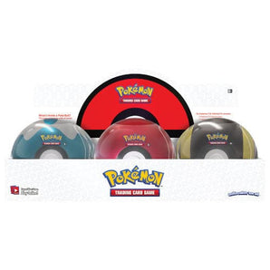 Pokemon - 2020 Poke Ball Tin Display (6 Tins) -  - tin box - PKMWINKEL