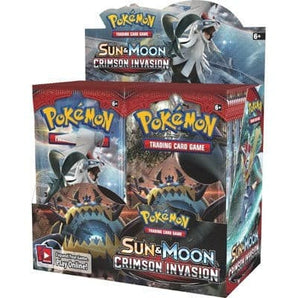 Pokemon Sun & Moon Crimson Invasion - Booster Box (36 boosters) -  - Booster Box - PKMWINKEL