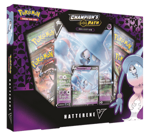 Pokemon Sword & Shield: Champions Path Hatterene V Box -  - Premium collection - PKMWINKEL