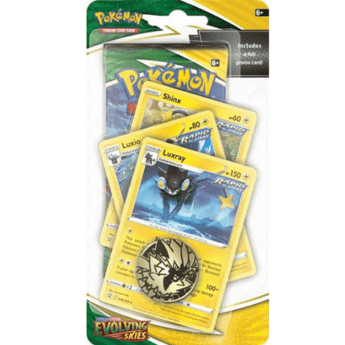 Pokémon TCG Evolving Skies: Premium Checklane Blister – Luxray -  - PKMWINKEL